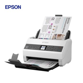 爱普生 DS-730N 扫描仪企业办公彩色高速自动双面连续进纸远程扫描A4