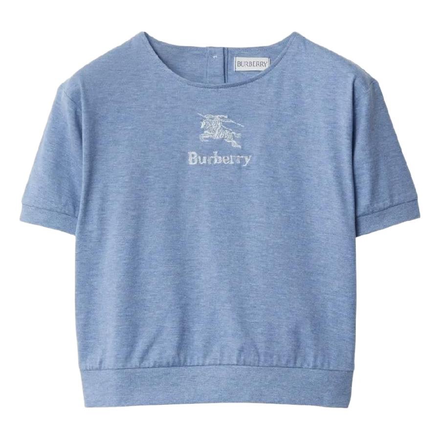 Burberry 刺绣Logo短袖T恤 女童 8Y