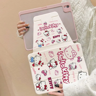 妙品 爱心凯蒂适用小米Pad8平板保护套11.2英寸旋转款小米Pad7pro笔槽