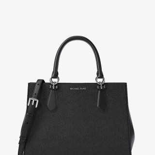 MICHAEL KORS Marilyn 女士斜挎包 Medium Saffiano Leather Satchel