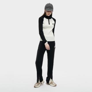 FILA 女装FUSION系列时尚潮流运动裤舒适简约百搭女针织长裤