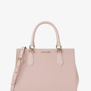 MICHAEL KORS Marilyn Medium Saffiano Leather Satchel