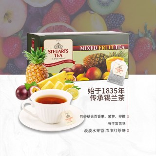 Steuarts Tea 锡兰红茶 混合果味 25包*盒
