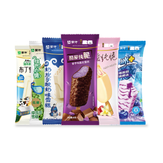 蒙牛 酷爱纯脆雪糕冰淇淋混合共50支