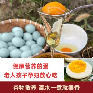 金咕 农家散养绿壳新鲜正宗乌鸡蛋土鸡蛋30枚五黑鸡蛋无抗蛋绿壳鸡蛋