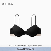 卡尔文·克莱恩 复古引力带文胸 太空黑 75B
