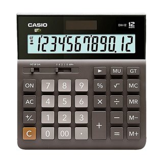 CASIO 财务会计商务办公用品文具计算器DH-120收银大屏防震