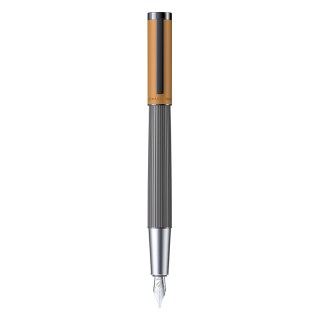 BERNARD SHAW 钢笔灯塔微光橙墨水笔商务办公男士高档精致练字送礼女生复古礼盒套装送老师轻奢钢笔