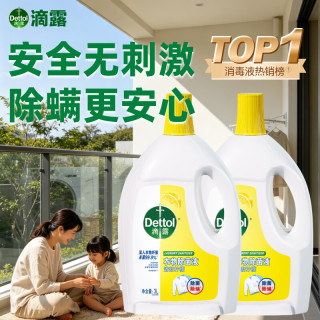 滴露 衣物除菌液 柠檬6L加除菌搭档
