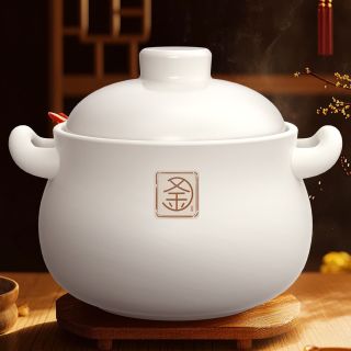 康舒 金釜字标砂锅 耐高温干烧不裂 石锅