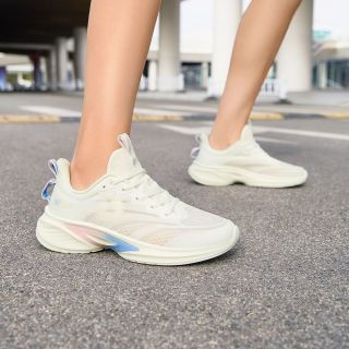 百亿补贴：361° 网面透气软底缓震 女式跑步鞋