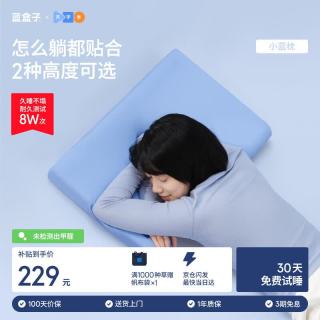 蓝盒子 小蓝枕N2 慢回弹记忆棉 8cm 枕芯