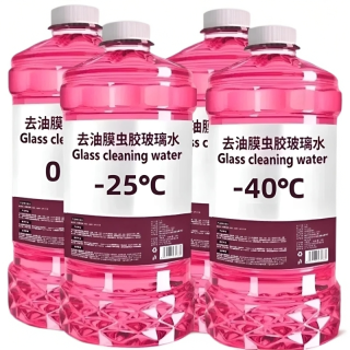 荣力 去油膜虫胶汽车玻璃水夏季强力去污防雨清洁养护冬季防冻四季通用