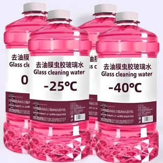 荣力 汽车夏季玻璃前挡雨刮器水去油膜防雨镀膜去虫胶防冻冬季四季通用