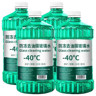 轩之梦 汽车玻璃水去油膜夏季防雨强力去污清洁养护大桶冬季防冻四季通用