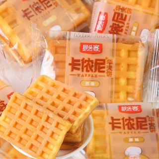 回头客 华夫饼鸡蛋糕面包整箱营养早餐鸡蛋早饭学生小零食
