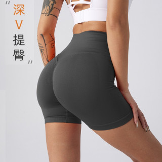 猫伽Mèche提臀健身裤紧身短裤蜜桃臀高腰翘臀速干运动瑜伽跑步