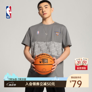 NBA 菲尼克斯太阳队 纯棉透气 运动T恤 L