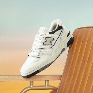 new balance NB550官方板鞋男鞋女鞋情侣复古低帮百搭休闲运动鞋  BB550LWT