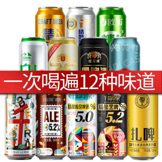 千岛印象 精酿啤酒 500ml*12罐