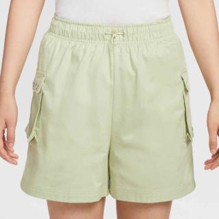 NIKE 夏季高腰显瘦 通勤百搭纯棉薄款透气 女子运动短裤