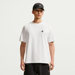 NIKE 全季通穿 户外 纯色小LOGO 通勤百搭 男子运动短袖T恤
