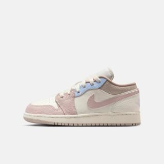 AIR JORDAN Jordan AIR JORDAN 1 LOBG实战抗扭缓震低帮儿童中大童篮球鞋