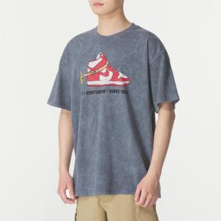 NIKE 圆领短袖男装透气休闲舒适时尚潮流户外跑步健身运动T恤训练通勤
