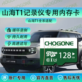 山海T1行车记录仪专用内存卡TF卡储存高速存储卡tf卡T1全系适配