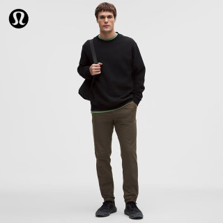 lululemon ABC男士长裤 Warpstreme速干 橄榄绿棕 34/32L
