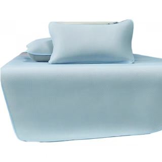 水星家纺 A类冰丝凉席三件套 冰玉丝 180cm×200cm