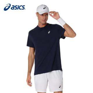 亚瑟士 t恤短袖春夏款polo衫网球服透气速干运动跑步羽毛球乒乓球短袖男