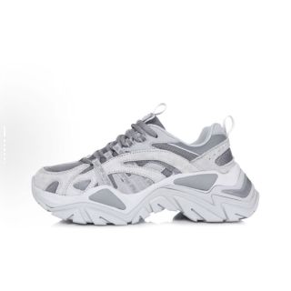 百亿补贴：FILA 鱼刺合成革男女同款情侣潮流复古百搭韩版1RM02723