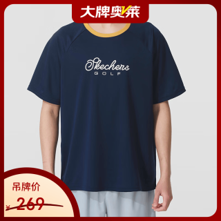 斯凯奇 P225U125-0515 男款运动T恤