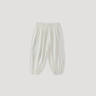 巴厘小猪 莫代尔防蚊裤 象牙白 100cm 儿童长裤