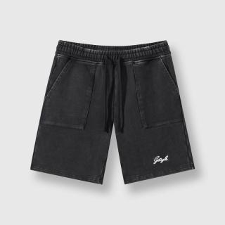 GXG 夏季GXG男装宽松刺绣纯棉休闲潮搭短裤休闲裤五分裤男