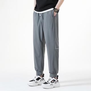 GXG 男款简约时尚抽绳百搭束脚休闲裤