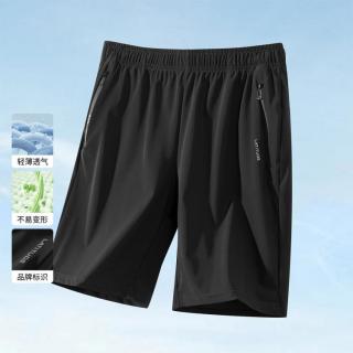 梦特娇 夏季休闲短裤男式易打理运动五分裤男