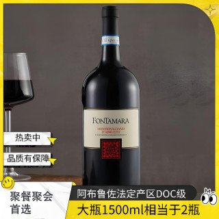 意大利阿布鲁佐DOC富玛葡萄酒1.5L大瓶红酒高级红酒
