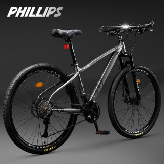 PHILLIPS 山地自行车成人女款变速越野上班代步两轮车骑行单车GT-20