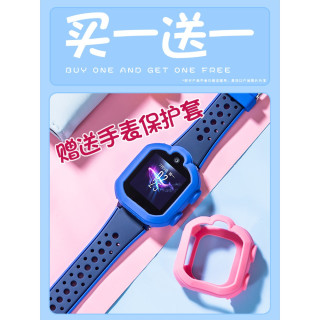 适用华为儿童电话手表表带3s/3pro超能版3X/4X5表带配件3硅胶腕带
