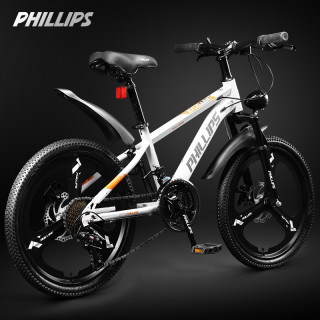 PHILLIPS 山地自行车8-16岁儿童变速越野学生男女童单车脚踏车MN3008