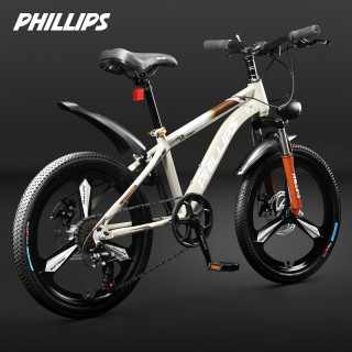 PHILLIPS 山地自行车8-16岁儿童变速学生越野男女孩儿童自行车GX1012
