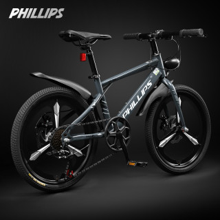 PHILLIPS 山地自行车8-16岁儿童变速越野学生男童女童脚踏单车LP700