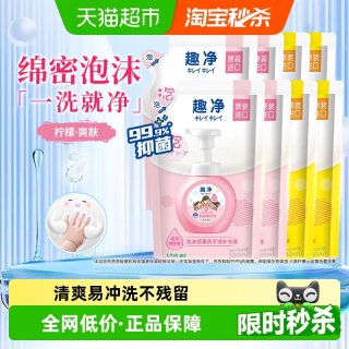 88VIP：狮王 泡沫抑菌洗手液 阳光青提香 200ml*8