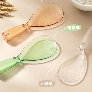 小怪兽透明可立加厚不粘米饭勺
