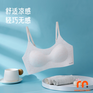 曼娜莎 12-18岁学生内衣初中生无痕清爽透气2适合12-15发育的内衣