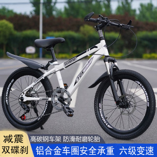 新款儿童自行车男孩18寸20寸22寸24减震学生山地车6-15岁变速单车