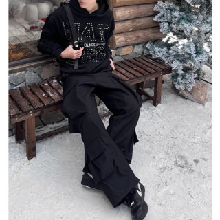 LEOSOXS 男士工装裤 直筒休闲长裤