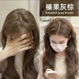 免漂榛果灰棕色染发膏植物成分自己在家染发膏染发剂发色